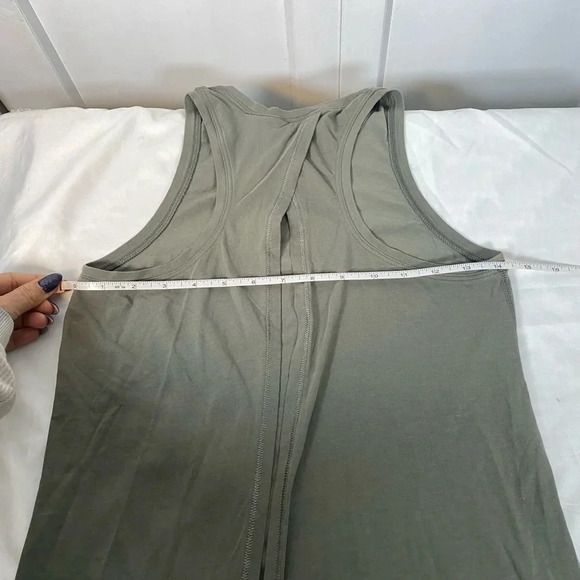 Lululemon Athletica Olive Green Tank Top - Picture 5 of 8